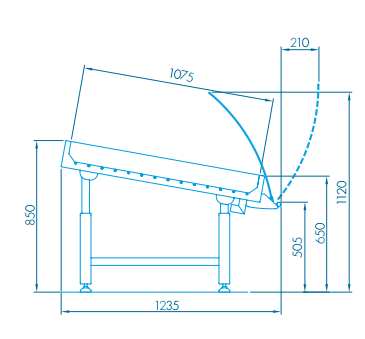 Option groupe logé dans caisson inox 1875