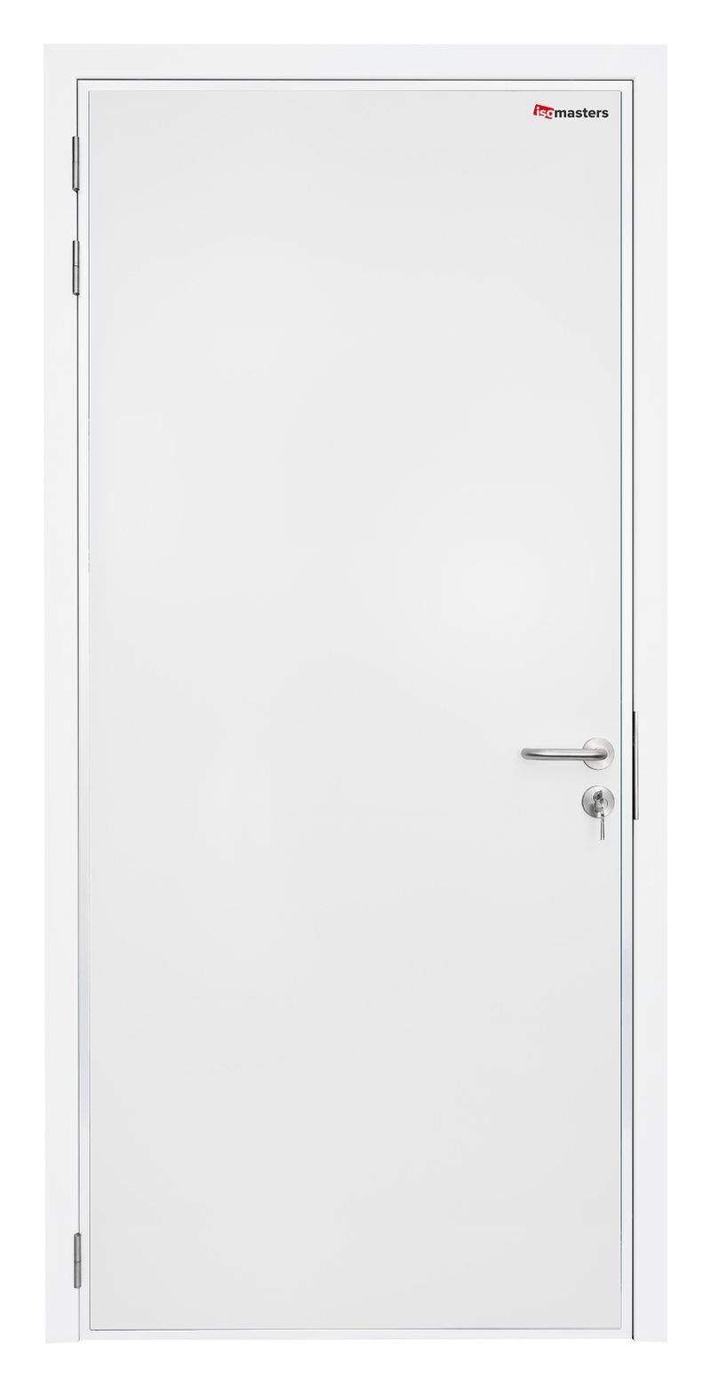 Bedrijfsdraaideur enkel SMART RAL9010 LINKS - 1200x2100mm