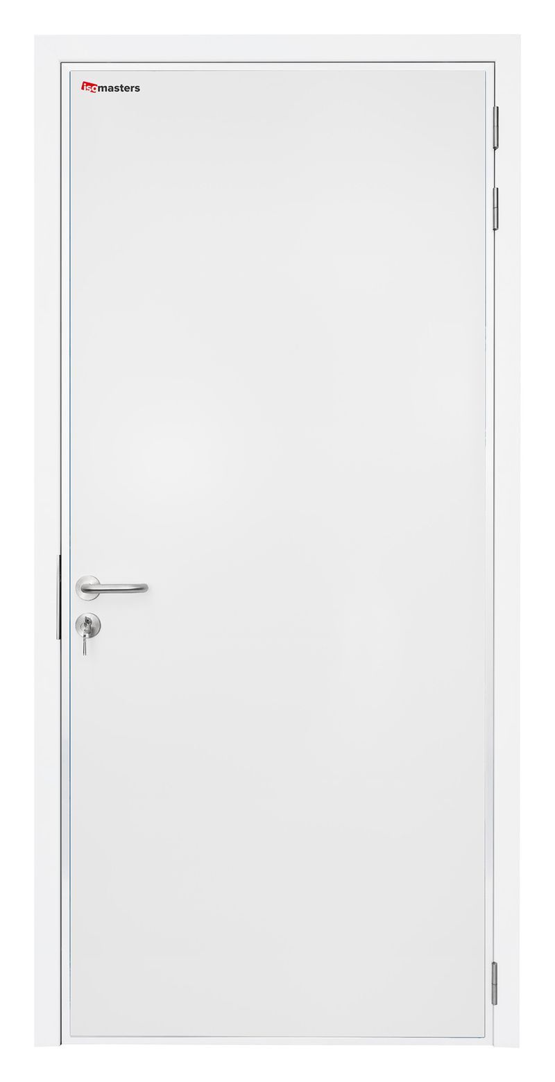 Bedrijfsdraaideur enkel SMART RAL9010 RECHTS - 0700x2100mm