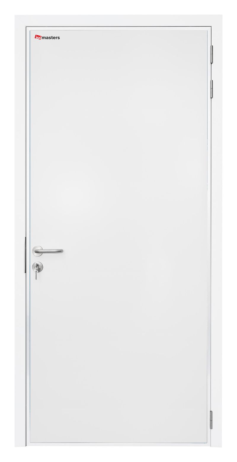 Bedrijfsdraaideur enkel SMART RAL9010 RECHTS - 0900x2100mm