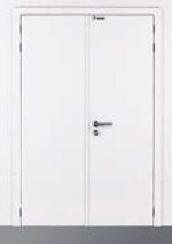 Dubbele service deur SMART RAL9010 - 1400x2100mm