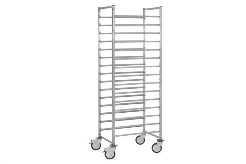 Geleiderskar aluminium 600x400mm met 10 niveaus JST001