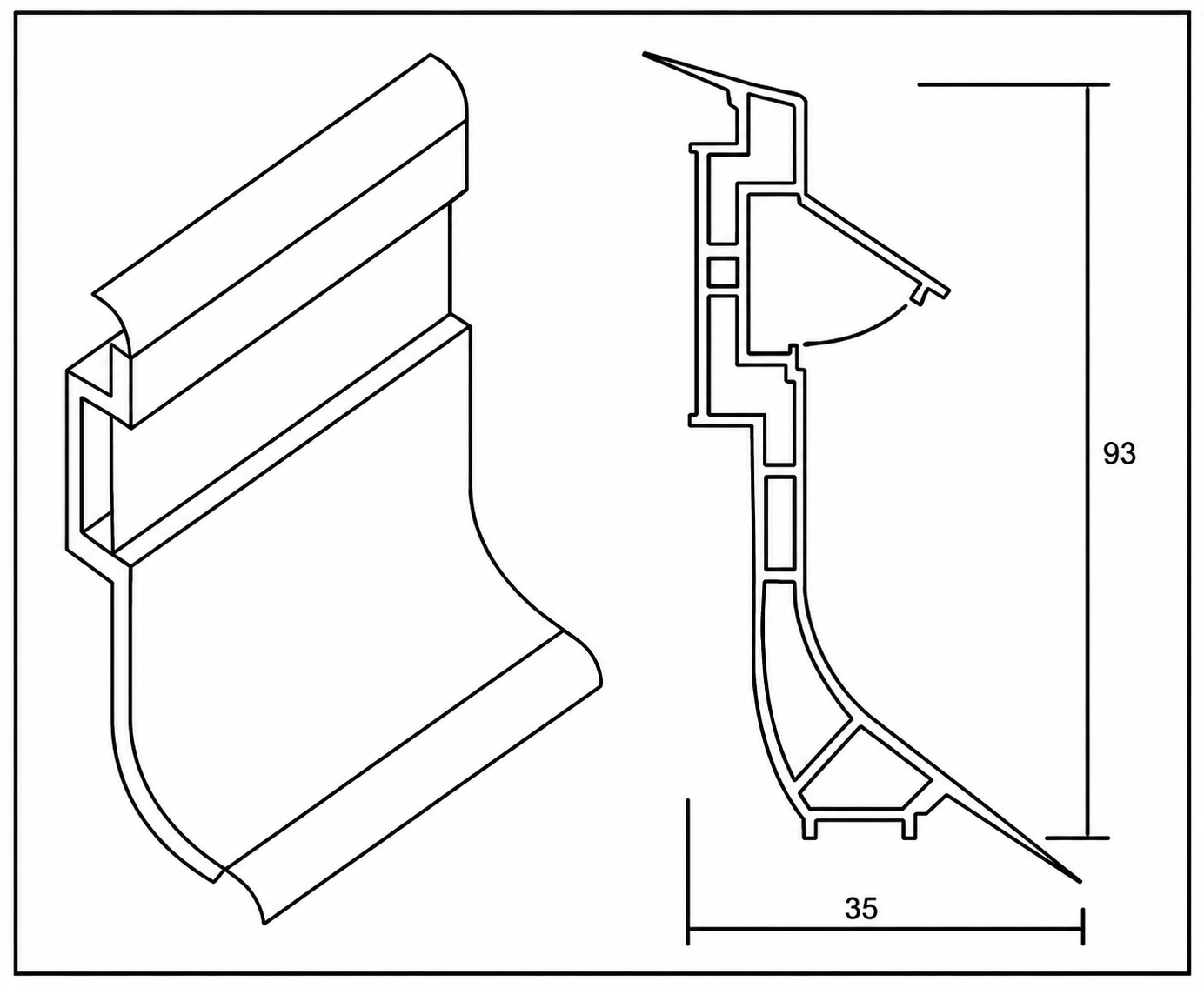 Plinthe PVC