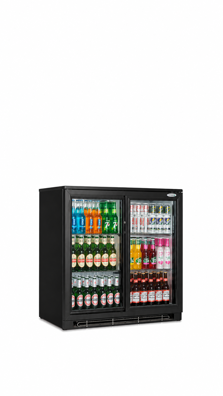Location desserte de bar avec 2 portes vitrées BB2 (ABB2)