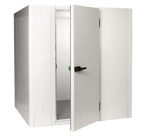 Koelcel met vloer Minibox 2100 x 1800 x 1940 (koelunit in optie) (NCO15)