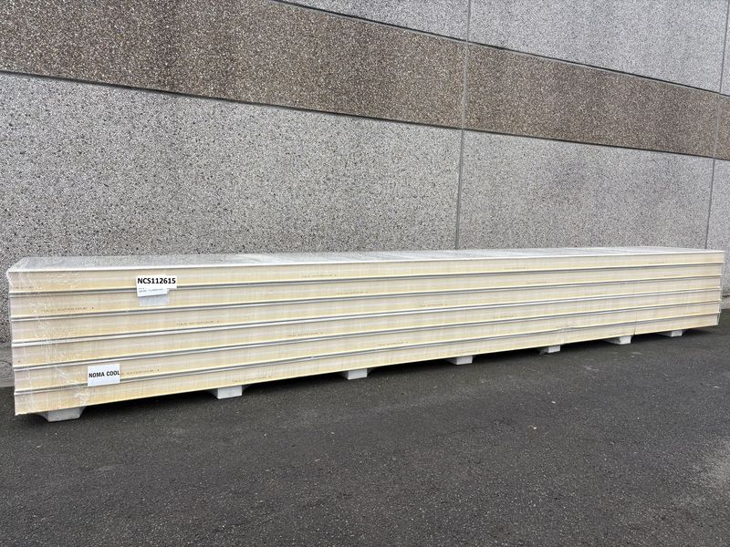 Sandwichpanelen 170 mm 6 lengtes 8000 mm  (NCS112615)
