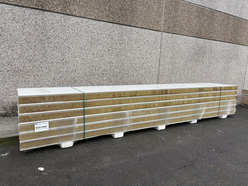 Panneaux isolant Laine de roche 150 mm 6 longueurs 6000 mm (NCS112643)