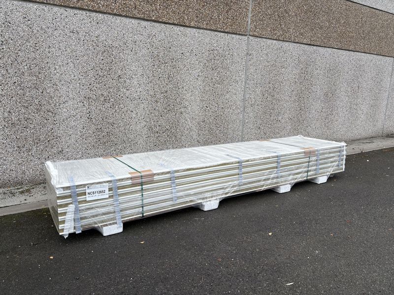 Panneaux isolants Laine de roche 80 mm 6 longueurs 4500 mm (NCS112652)