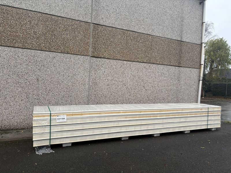 Sandwichpanelen 150 mm 5 lengtes 6000 mm (NCS112668)