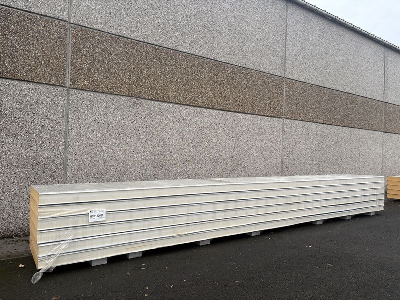 Sandwichpanelen 150 mm 6 lengtes 8000 mm (NCS112669)
