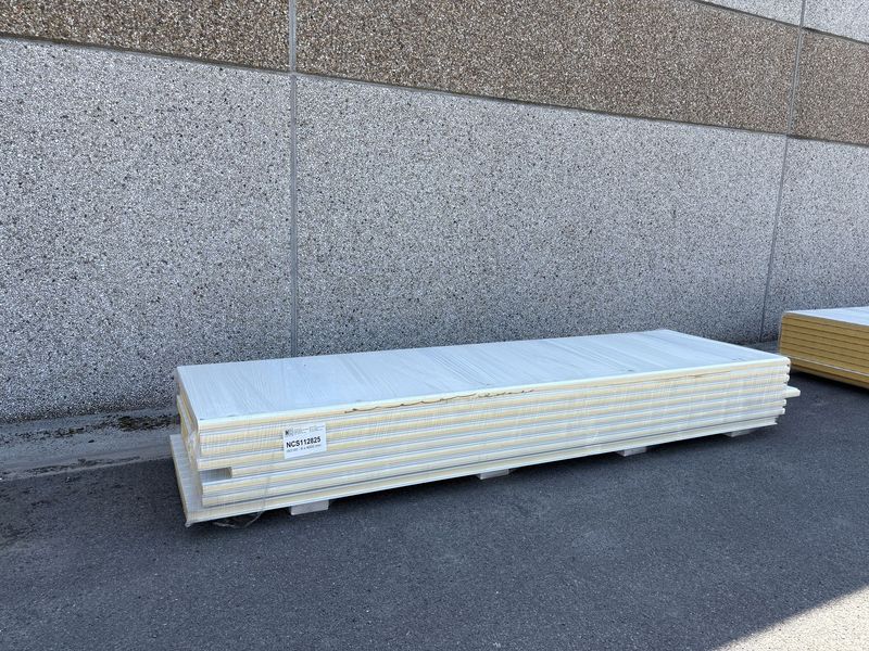 Sandwichpanelen 60 mm 8 lengtes 4000 mm (NCS112825)