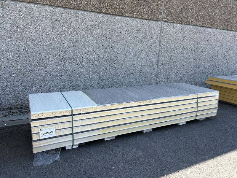 Sandwichpanelen 100 mm 6 x 4000 mm (NCS112838)