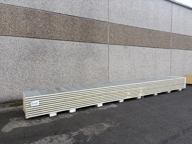 Sandwichpanelen 60 mm 10 lengtes 8000 mm (NCS112871)