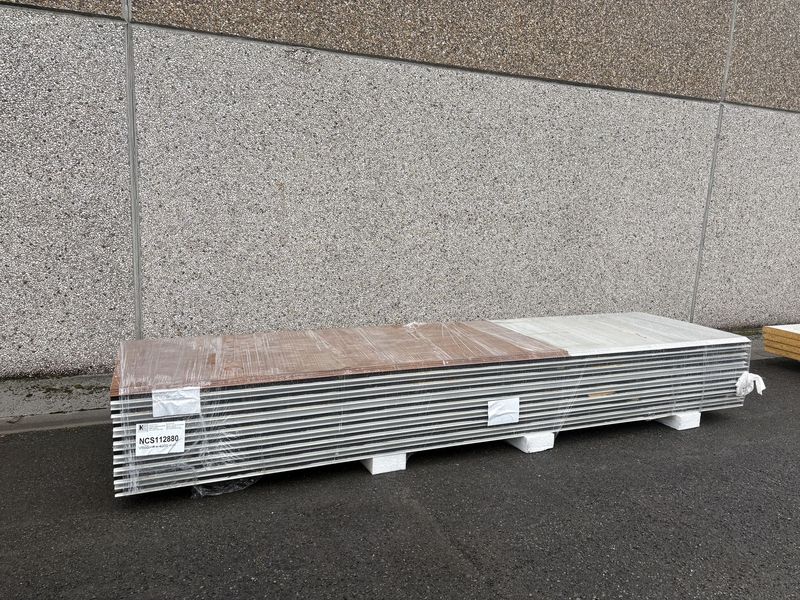 Sandwichpanelen VB 60 mm 8 lengtes 4000 mm (NCS112880)