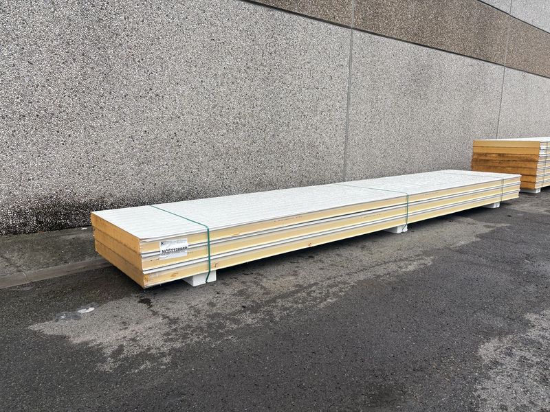 Sandwichpanelen 120 mm 3 lengtes 6000 mm (NCS112895R)