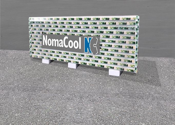 Sandwichpanelen 80 mm 12 lengtes 2500 mm (NCSD800067)