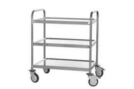 Serveerwagen inox